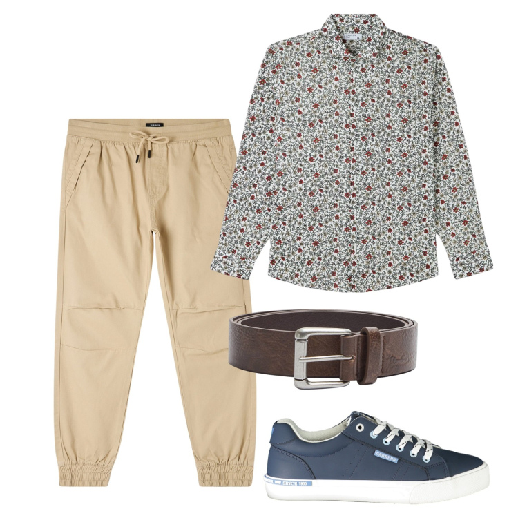 Outfit uomo - City. Stile Urban per Tutti i giorni. Abbinamento con pantaloni, camicie, cinture, sneakers.