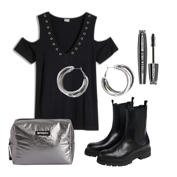 Outfit donna - Ghost outfitter - giugno. Stile Urban per Tutti i giorni. Abbinamento con maglieria, mascara, shorts, valigie, orecchini, stivaletti chelsea.