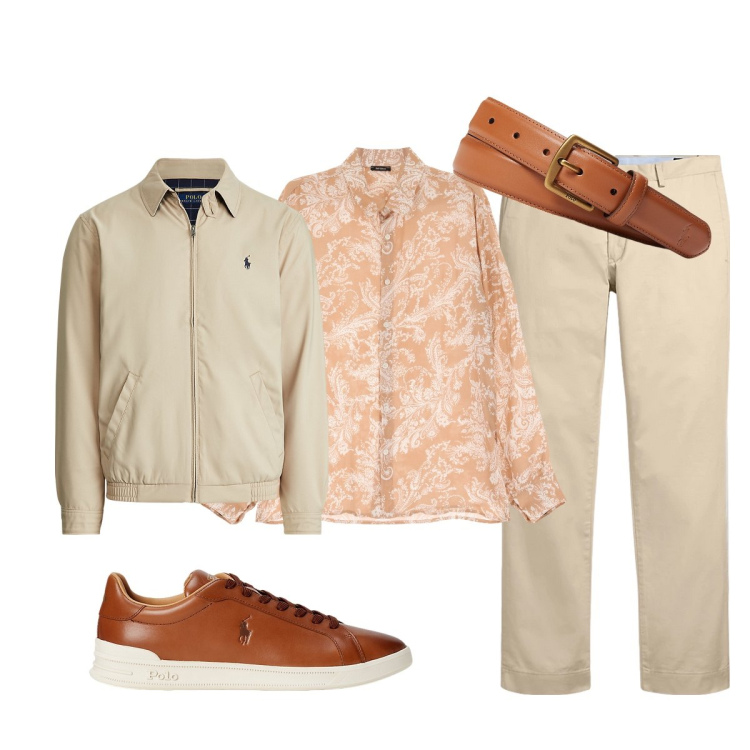 Outfit uomo - Trendy per il rientro. Stile Trendy per Ufficio. Abbinamento con camicie, cinture, pantaloni chino, sneakers, giacche.