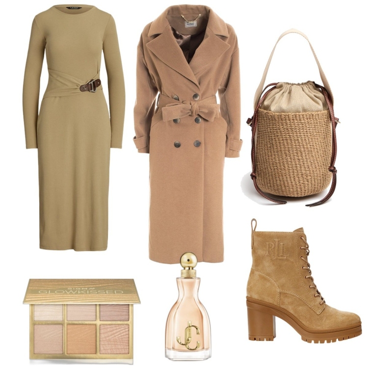 Outfit donna - Coccoevaniglia. Stile Glamour per Tutti i giorni. Abbinamento con profumi, blush, cappotti, stivaletti, vestiti, borse a mano.