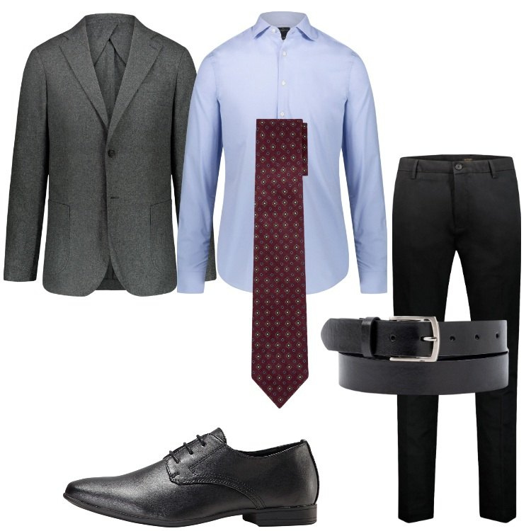 Outfit uomo - Accessori mania. Stile Business/Elegante per Serata speciale. Abbinamento con scarpe stringate, camicie, cravatte, pantaloni, giacche, cinture.