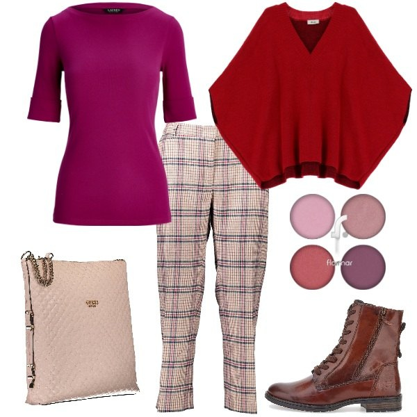 Outfit donna - Shop Griff. Stile Urban per Tutti i giorni. Abbinamento con ombretti, cappotti, maglieria, anfibi, borse a spalla, pantaloni.