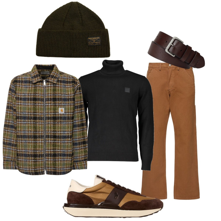 Outfit uomo - Beanie Polo Ralph Lauren. Stile Trendy per Tutti i giorni. Abbinamento con cinture, sneakers, berretti, maglieria, pantaloni, cappotti.