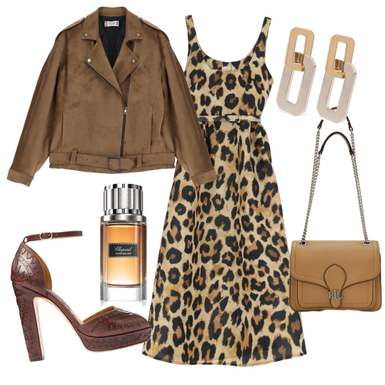 Outfit donna - Happy hour happy look. Stile Sexy per Serata fuori. Abbinamento con profumi, blazer, vestiti midi/longuette, borse a spalla, décolleté, orecchini.