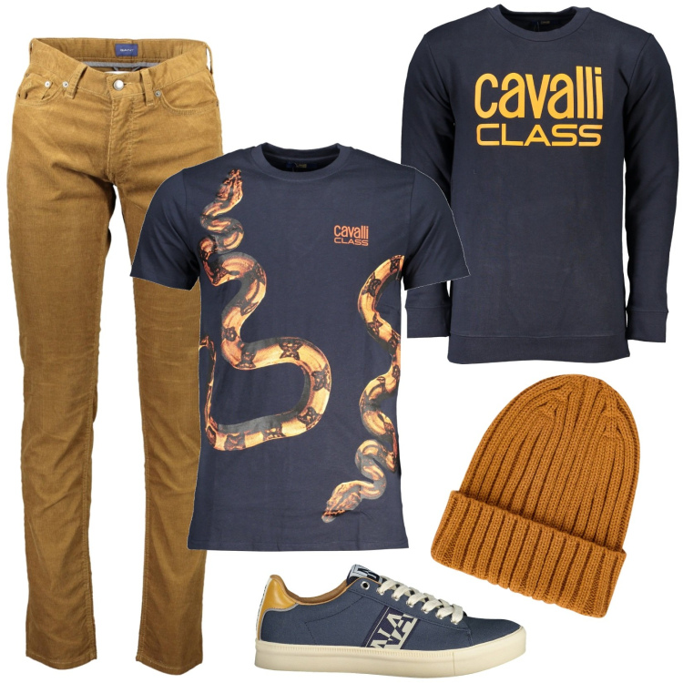 Outfit uomo - La t-shirt che non ti aspetti. Stile Casual per Tutti i giorni. Abbinamento con berretti, sneakers, t-shirt, pantaloni, felpe.
