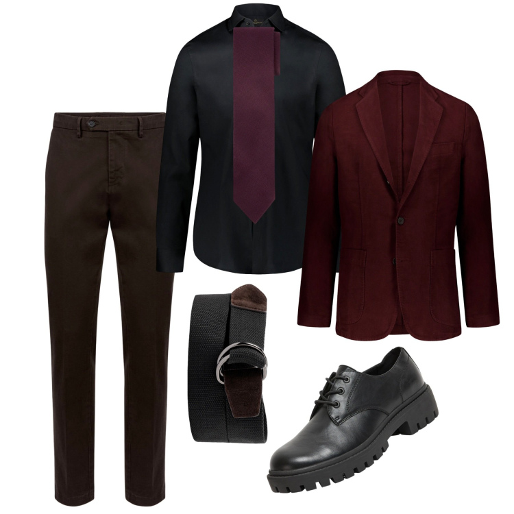 Outfit uomo - Il blazer classico. Stile Business/Elegante per Serata speciale. Abbinamento con scarpe stringate, pantaloni chino, camicie, cravatte, giacche, cinture.