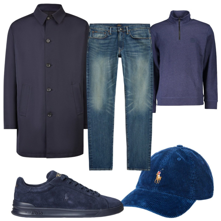 Outfit uomo - Il cappello in velluto. Stile Trendy per Tutti i giorni. Abbinamento con cappelli, sneakers, jeans, giacche, felpe.