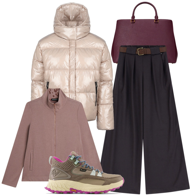 Outfit donna - Bantoa - Black Month. Stile Basic per Tutti i giorni. Abbinamento con sneakers, felpe, pantaloni, borse a mano, blazer.
