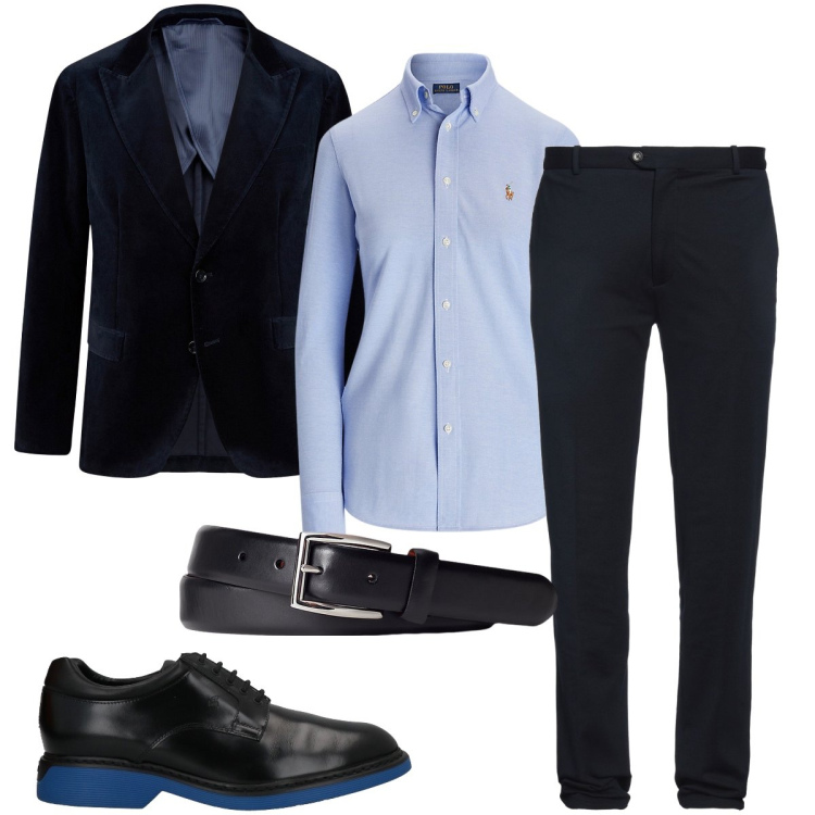 Outfit uomo - La giacca in velluto. Stile Business/Elegante per Cerimonia. Abbinamento con scarpe stringate, pantaloni, cinture, camicie, giacche.