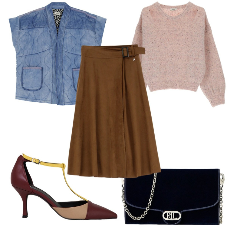Outfit donna - Dixie Urban Edit: super trendy. Stile Trendy per Tutti i giorni. Abbinamento con camicie, maglieria, décolleté, gonne, borse a tracolla.