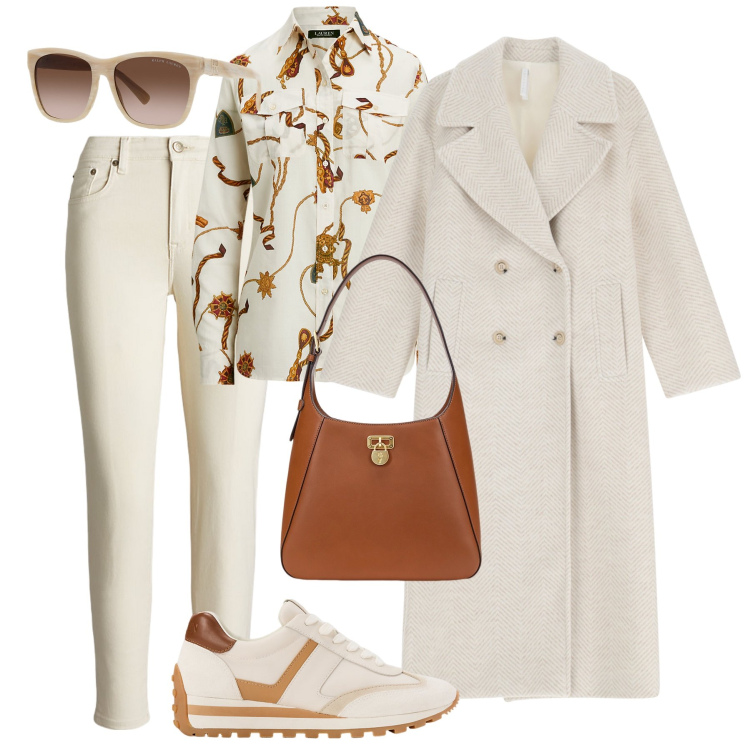 Outfit donna - Il mio cappotto per ogni occasione. Stile Casual chic per Tutti i giorni. Abbinamento con cappotti, borse a spalla, sneakers, occhiali da sole, jeans skinny, camicie.