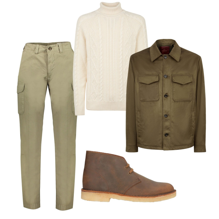 Outfit uomo - Milletasche. Stile Urban per Tutti i giorni. Abbinamento con stivali e stivaletti, giacche, pantaloni, maglieria.