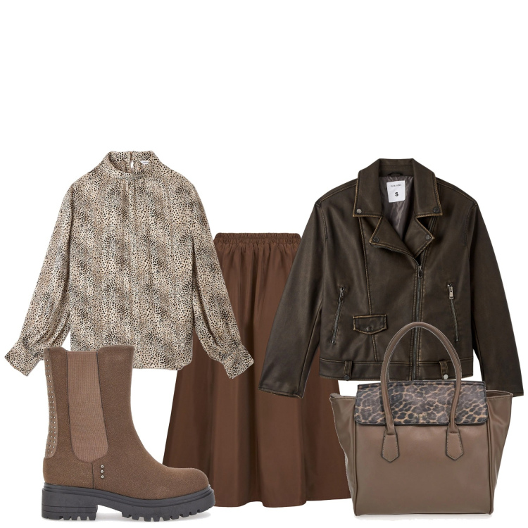Outfit donna - La longuette una garanzia. Stile Basic per Tutti i giorni. Abbinamento con bluse, giacche, stivaletti chelsea, gonne lunghe, borse a mano.
