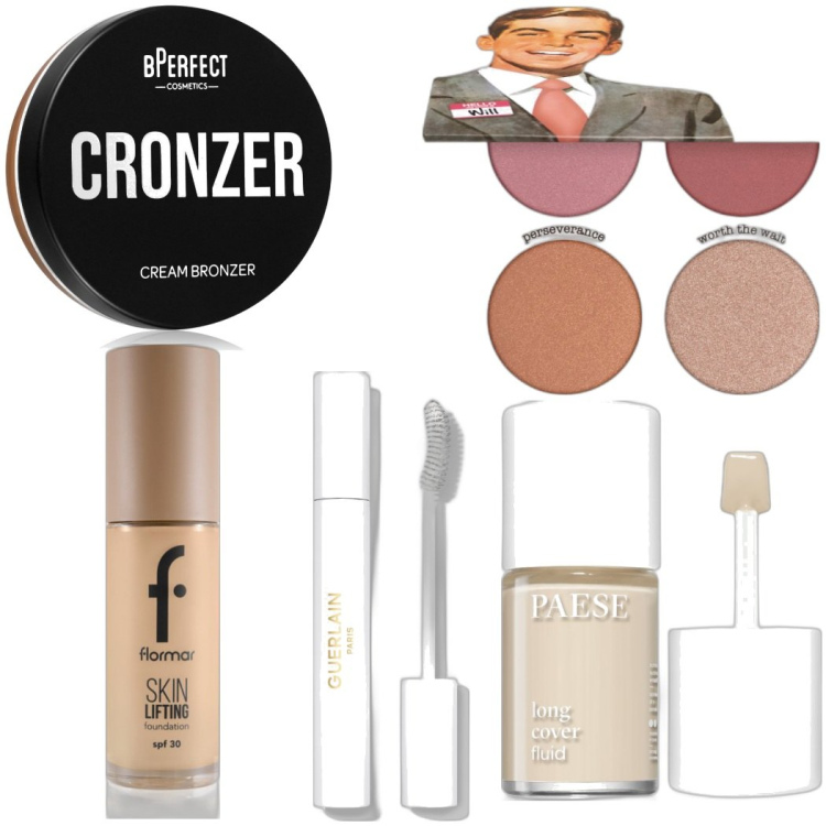 Outfit donna - Il trucco. Abbinamento con fondotinta, primer, fondotinta, terre, blush.