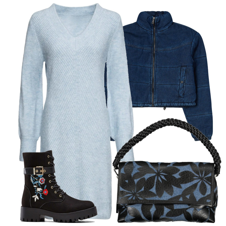 Outfit donna - Bon ton. 2.1. Stile Bon Ton per Tutti i giorni. Abbinamento con vestiti, stivali, blazer, borse a spalla.