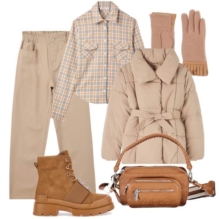 Outfit donna - Gli anfibi bijoux per la pioggia. Stile Urban per Tutti i giorni. Abbinamento con pantaloni, piumini, camicie, guanti, anfibi, borse a spalla.