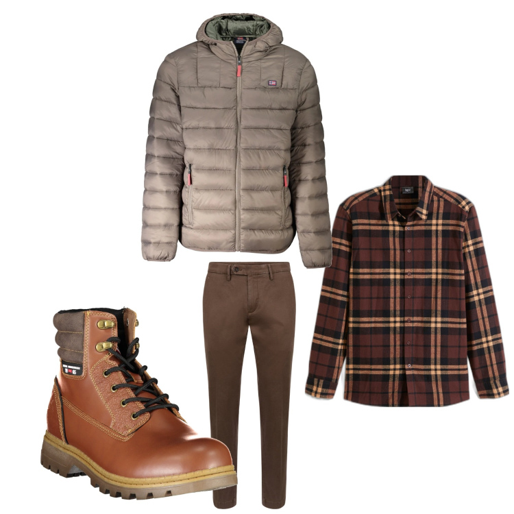 Outfit uomo - La camicia a quadri. Stile Casual per Tutti i giorni. Abbinamento con camicie, pantaloni chino, stivali, giacche.