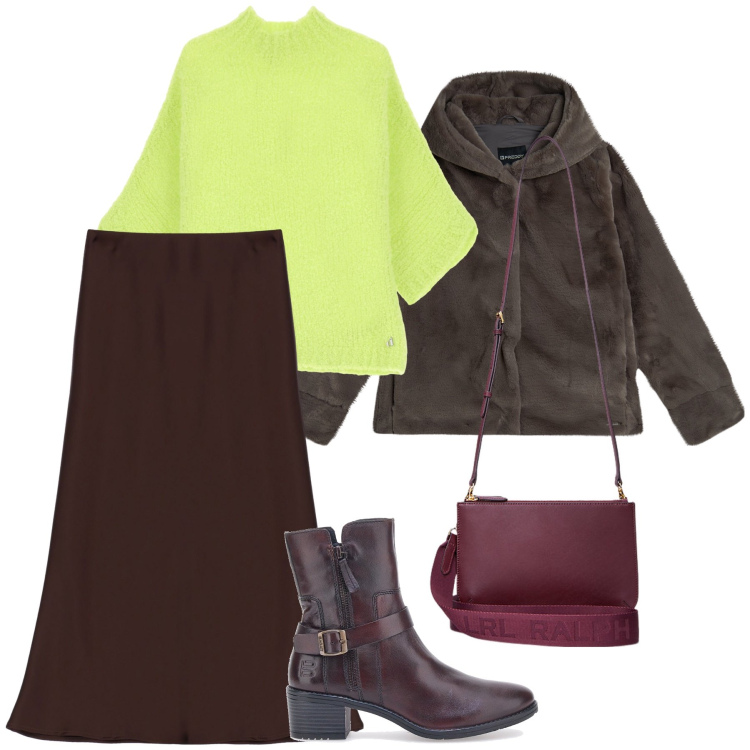 Outfit donna - La gonna per ogni occasione. Stile Trendy per Tutti i giorni. Abbinamento con gonne longuette, blazer, maglieria, borse a tracolla, stivaletti texani.