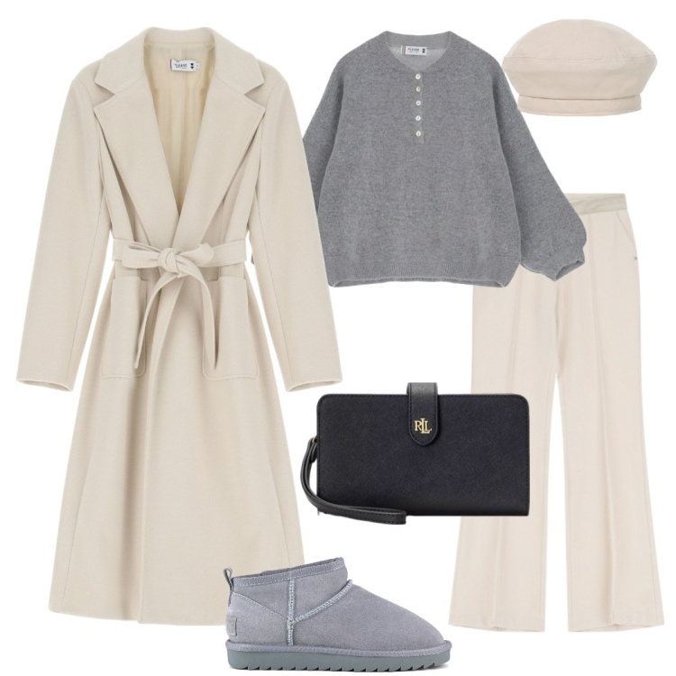 Outfit donna - Urban escape. Stile Urban per Tutti i giorni. Abbinamento con pantaloni, maglieria, cappotti, cappelli e berretti, pochette, stivali.