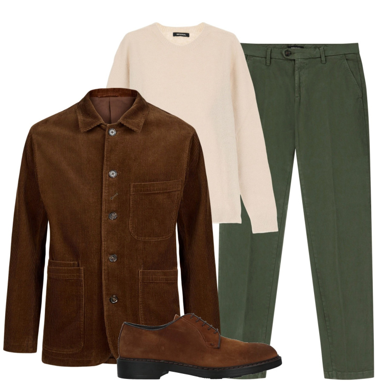Outfit uomo - La giacca sportiva. Stile Urban per Tutti i giorni. Abbinamento con scarpe stringate, pantaloni chino, maglieria, giacche.