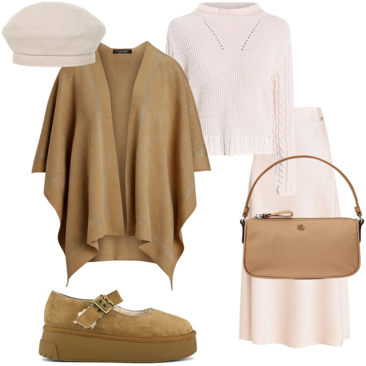 Outfit donna - Gonne per ogni occasione. Stile Romantica per Serata fuori. Abbinamento con maglieria, gonne longuette, cappelli e berretti, pochette, cappe, décolleté.