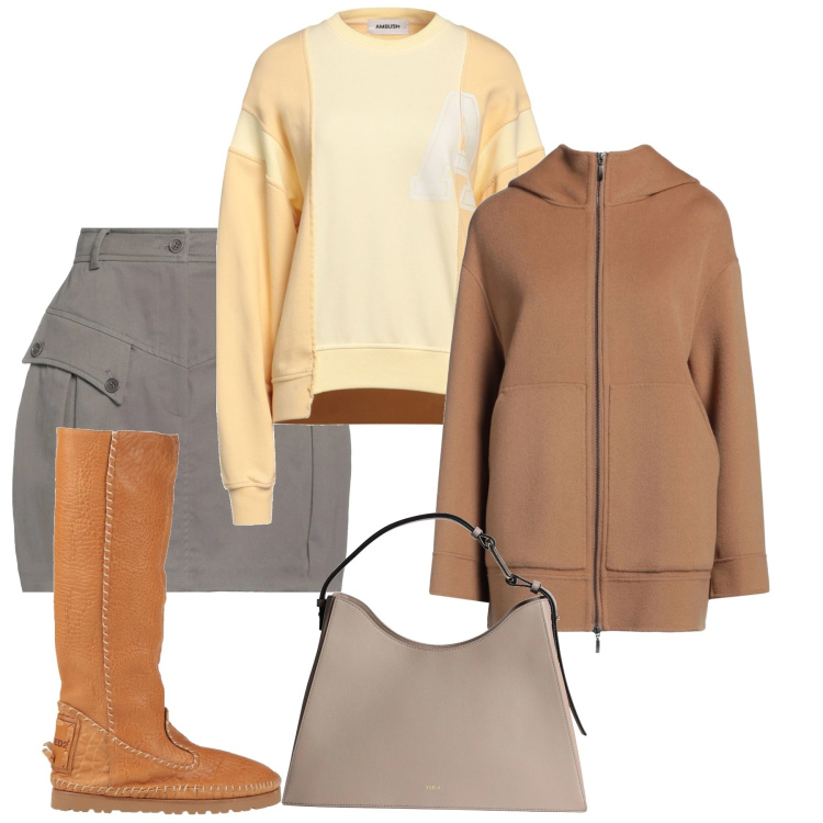 Outfit donna - Gli stivali boho. Stile Casual chic per Tutti i giorni. Abbinamento con minigonne, stivali, felpe, cappotti, borse a mano.