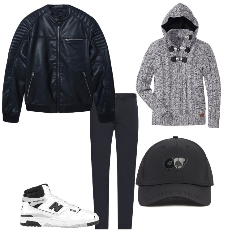 Outfit uomo - Casual ma non solo…. Stile Casual per Tutti i giorni. Abbinamento con maglieria, pantaloni chino, sneakers alte, giacche, cappelli.