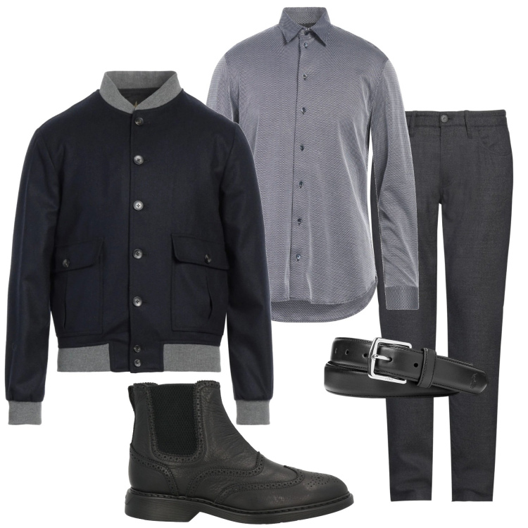 Outfit uomo - Scarpe che parlano di te. Stile Urban per Serata speciale. Abbinamento con stivali e stivaletti, pantaloni, giacche, camicie, cinture.