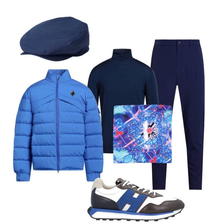 Outfit uomo - Gli accessori contano…. Stile Trendy per Tutti i giorni. Abbinamento con sciarpe, piumini, sneakers, maglieria, cappelli, pantaloni.
