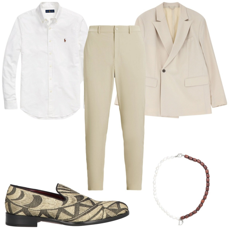 Outfit uomo - Scarpe che parlano di te: le stringate. Stile Trendy per Tutti i giorni. Abbinamento con collane, scarpe stringate, giacche, camicie, pantaloni.