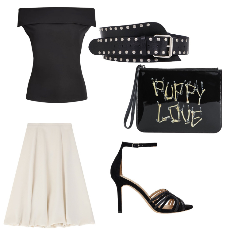 Outfit donna - Leleganza è la sola bellezza che non sfi. Stile Casual chic Abbinamento con borse a mano, gonne longuette, cinture, top, sandali in pelle.