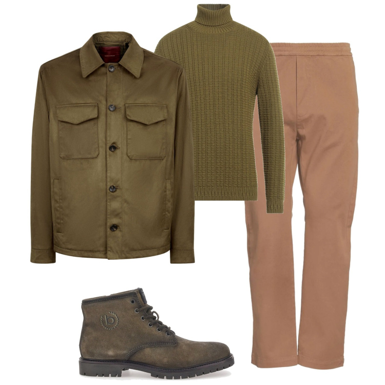 Outfit uomo - City. Stile Urban per Tutti i giorni. Abbinamento con maglieria, pantaloni, giacche, stivali e stivaletti.