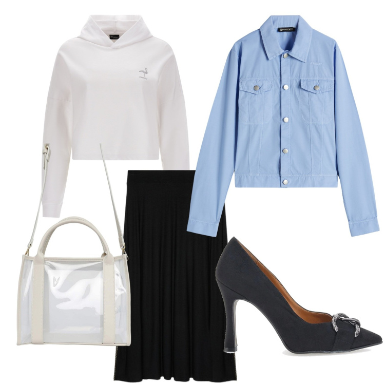Outfit donna - La giacca pastello. Stile Bon Ton per Ufficio. Abbinamento con borse tote, blazer, felpe con cappuccio, décolleté, gonne lunghe.