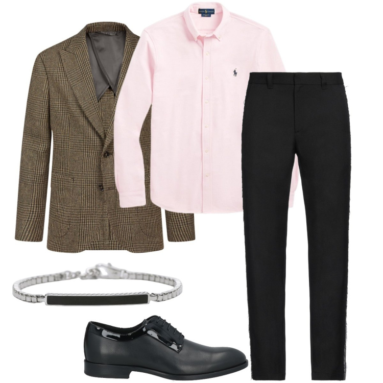 Outfit uomo - I mocassini semi opachi. Stile Business/Elegante per Serata speciale. Abbinamento con scarpe stringate, jeans dritti, braccialetti, camicie, giacche.