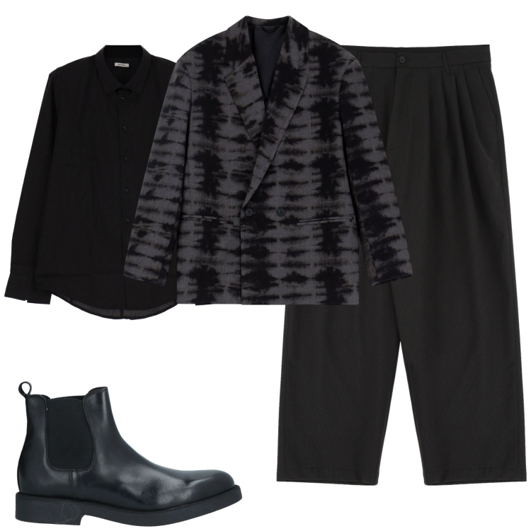 Outfit uomo - Imperial. Stile Trendy per Tutti i giorni. Abbinamento con stivali e stivaletti, camicie, pantaloni, giacche.
