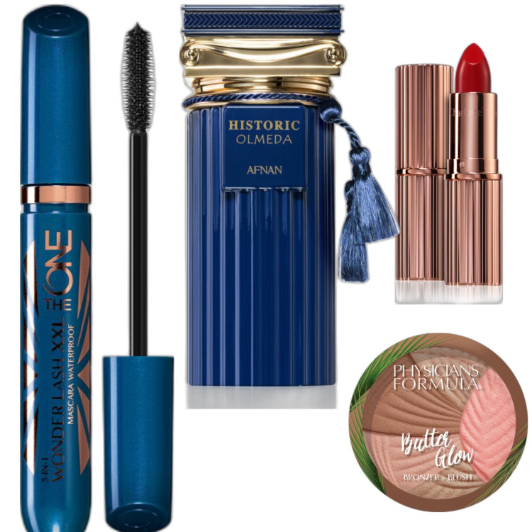 Outfit donna - Le stelle al mare. Abbinamento con terre, profumi, mascara, rossetti.