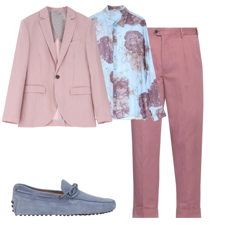 Outfit uomo - City. Stile Trendy per Tutti i giorni. Abbinamento con pantaloni, scarpe stringate, camicie, giacche.