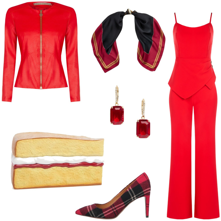 Outfit donna - La borsa ....super golosa!. Stile Chic per Serata fuori. Abbinamento con décolleté, tute, blazer, foulard, orecchini, pochette.