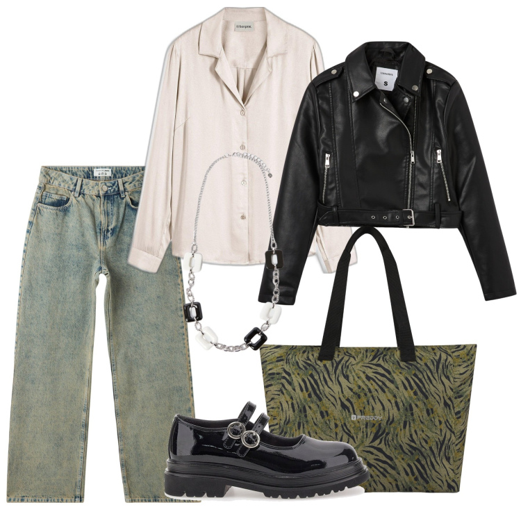 Outfit donna - 8 marzo - Angela Davis. Stile Casual chic per Tutti i giorni. Abbinamento con camicie, giacche, jeans, shopping bag, mocassini, collane.