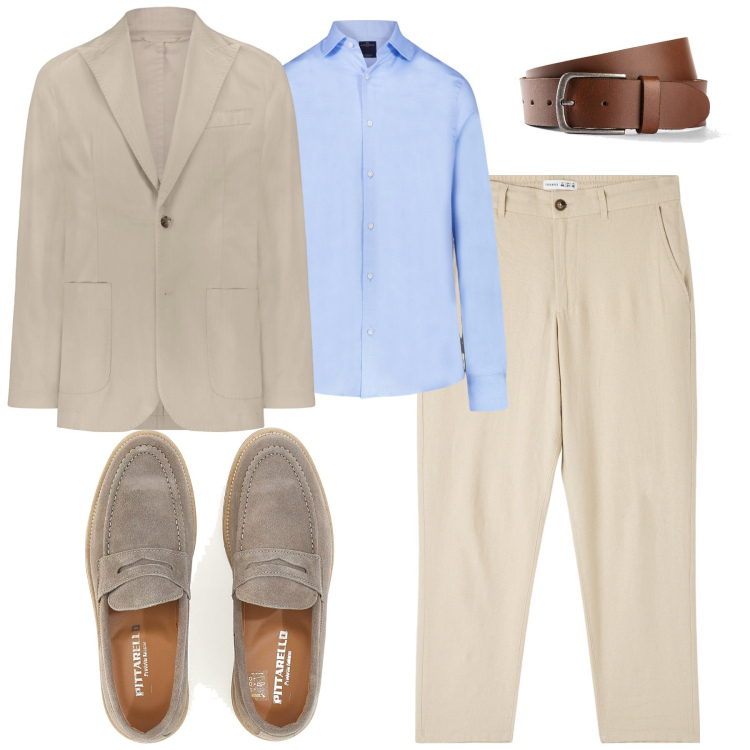 Outfit uomo - City. Stile Urban per Tutti i giorni. Abbinamento con cinture, pantaloni, camicie, scarpe stringate, giacche.