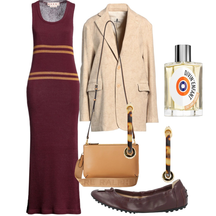 Outfit donna - Borse mini, stile maxi. Stile Chic per Tutti i giorni. Abbinamento con ballerine, vestiti lunghi, blazer, profumi, borse a tracolla, orecchini.