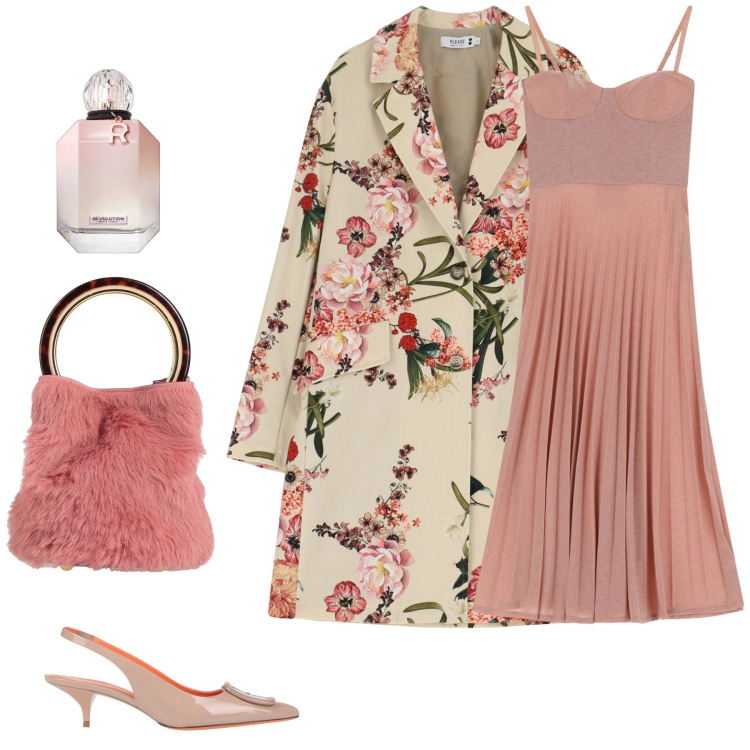 Outfit donna - Vint age50. Stile Vintage retrò per Serata fuori. Abbinamento con borse a mano, décolleté, profumi, vestiti midi/longuette, trench.