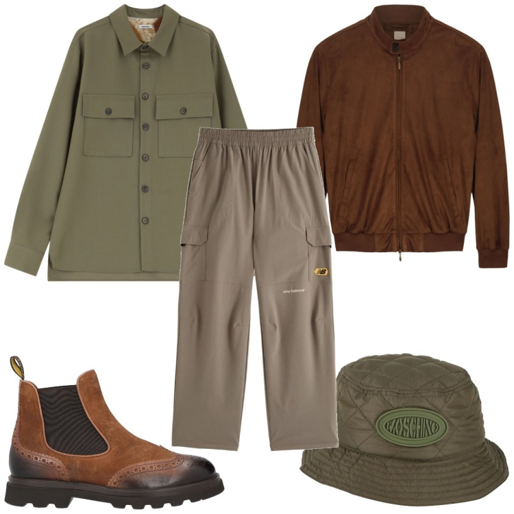Outfit uomo - Stile country moderno : il cappello. Stile Trendy per Tutti i giorni. Abbinamento con stivali e stivaletti, cappelli, pantaloni, camicie, giacche.
