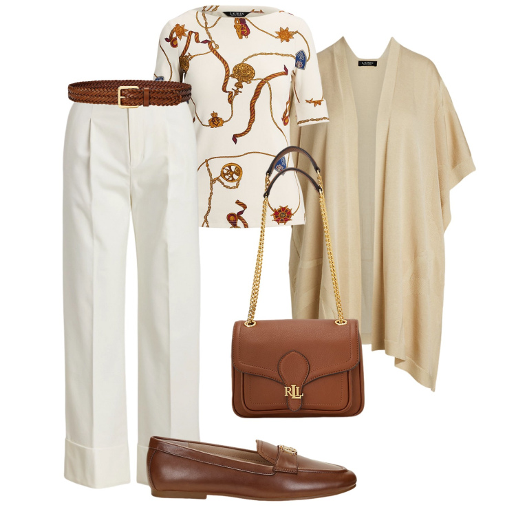 Outfit donna - La mantella H24 - @mikytwins. Stile Casual chic per Tutti i giorni. Abbinamento con cinture, mocassini, borse a spalla, t-shirt, pantaloni, cappe.