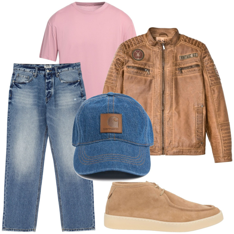 Outfit uomo - Stile country moderno. Stile Trendy per Tutti i giorni. Abbinamento con giacche, t-shirt, stivali e stivaletti, jeans, cappelli.