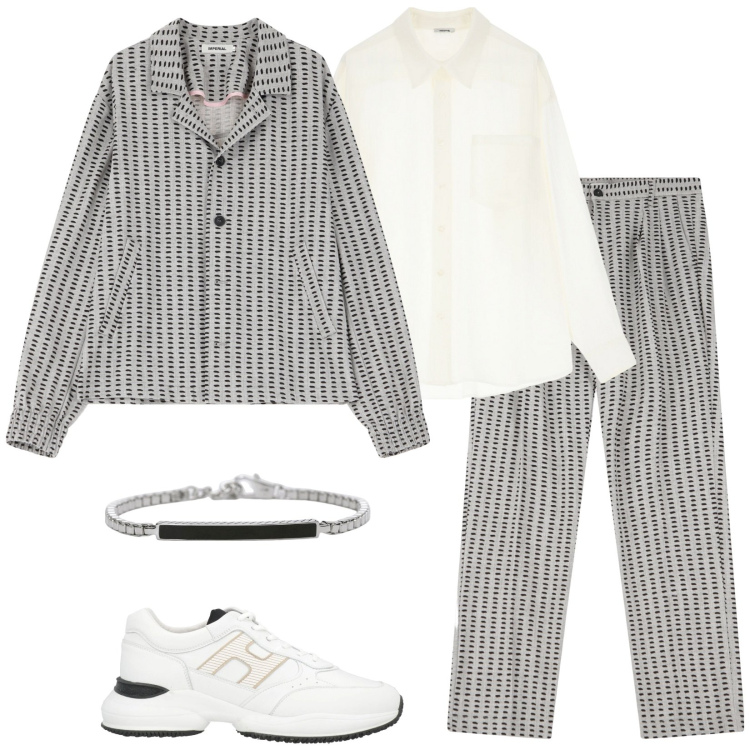 Outfit uomo - Abbigliamento by Imperial. Stile Business/Elegante per Serata speciale. Abbinamento con sneakers, braccialetti, cappotti, pantaloni, camicie.