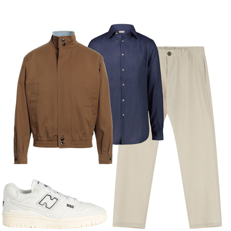 Outfit uomo - City. Stile Urban per Tutti i giorni. Abbinamento con sneakers, giacche, pantaloni, camicie.