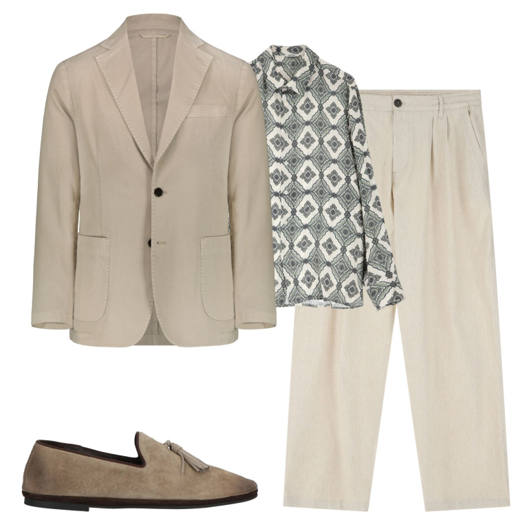 Outfit uomo - City. Stile Urban per Tutti i giorni. Abbinamento con scarpe stringate, camicie, pantaloni, giacche.