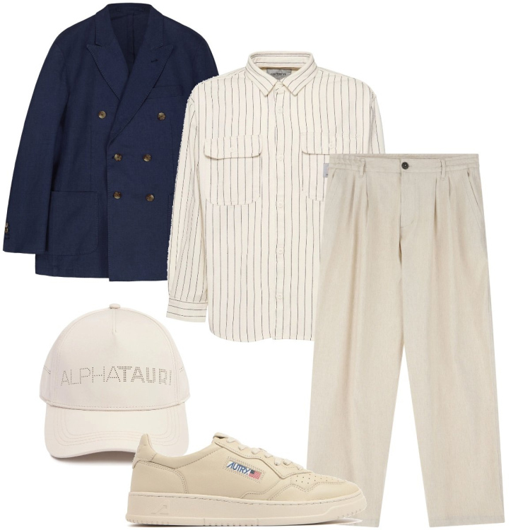 Outfit uomo - Elegante con il berretto. Stile Trendy per Tutti i giorni. Abbinamento con pantaloni, sneakers, cappelli, giacche, camicie.