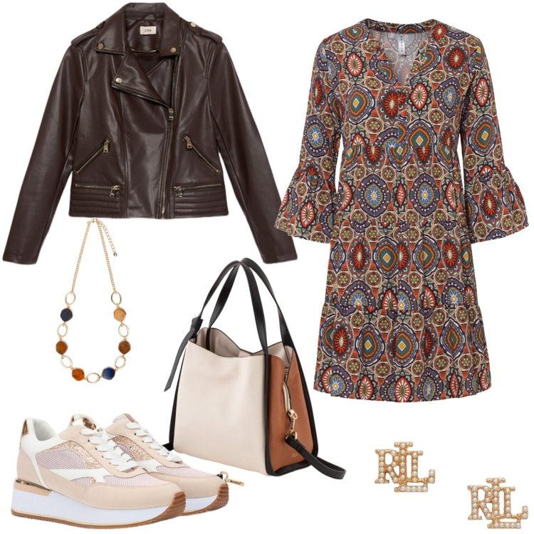 Outfit donna - Le sneakers romantiche glitter. Stile Casual per Tutti i giorni. Abbinamento con vestiti corti, orecchini, collane, sneakers, borse a mano, blazer.